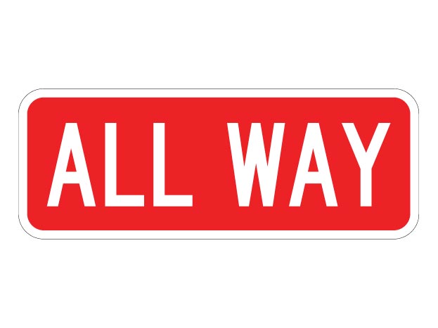 All Way Sign R1-4